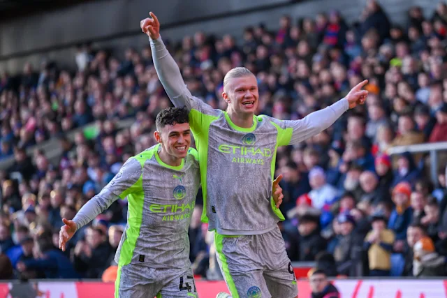 Haaland Double Keeps City Hot on Arsenal’s Heels